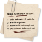 4 tapaa toimia