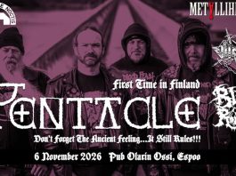 Hollantilainen death metal -veteraani Pentacle debytoi Suomen-keikoilla marraskuussa