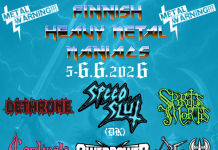 FINNISH HEAVY METAL MANIACS RÄJÄYTTÄÄ LEPAKKOMIEHEN KESÄKUUSSA!