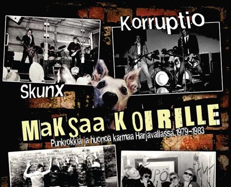 MAKSAA KOIRILLE – PUNKROKKIA JA HUONOA KARMAA HARJAVALLASSA 1979-1983 (Hiljaiset Levyt HIKI-093) LP 2025