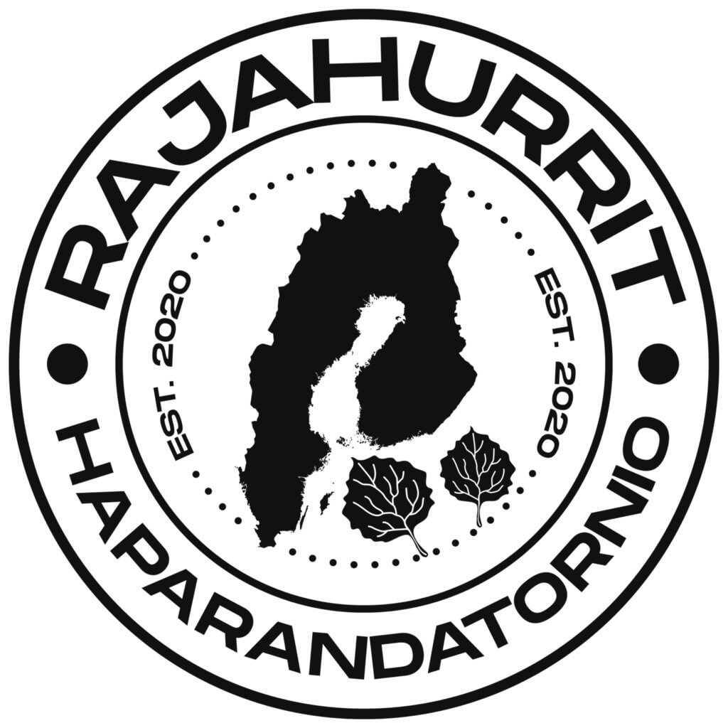 Rajahurrit-yhtyeen logo